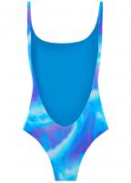 Printed Olympic swimsuit Pastel northern light